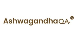 AshwagandhaQA logo on a white background with the ™ symbol