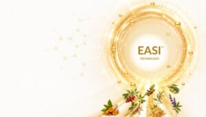 EASI™ Technology for nutraceuticals showing molecular energization and enhanced botanical bioavailability